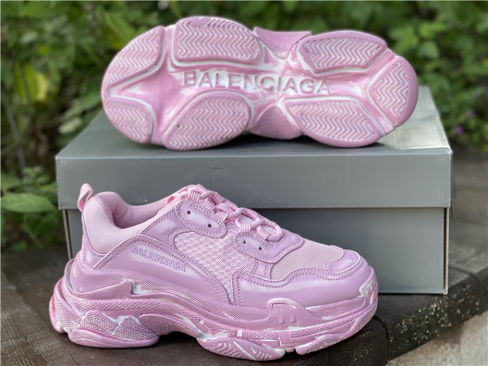 Papa Paris distressed light pink（7-12 work day deliver）
