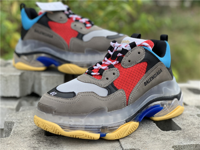 Balenciaga Air Cushion Daddy Red and Blue（7-12 work day deliver）