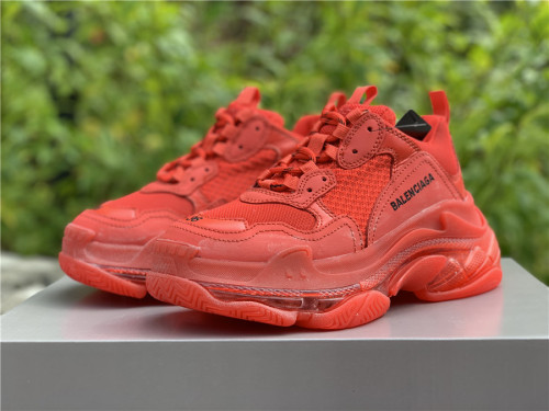 Balenciaga Air Cushion - Red Distressed Color（7-12 work day deliver）