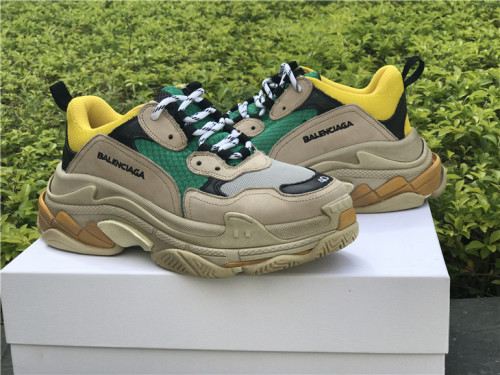 Balenciaga Triple S Yellow Green（7-12 work day deliver）