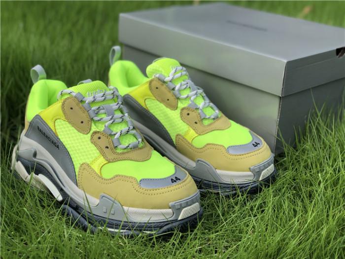 Balenciaga Dad Generation Fluorescent Green Dark Gray Color（7-12 work day deliver）
