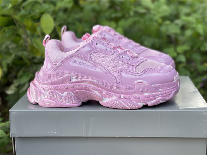 Papa Paris distressed light pink（7-12 work day deliver）