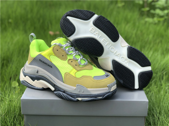 Balenciaga Dad Generation Fluorescent Green Dark Gray Color（7-12 work day deliver）
