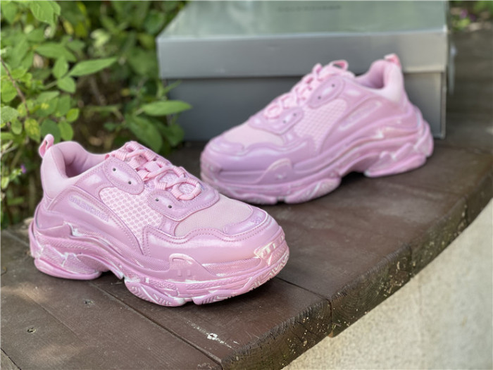 Papa Paris distressed light pink（7-12 work day deliver）