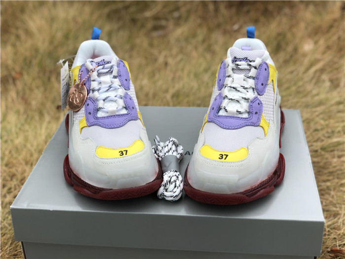 Balenciaga Air Cushion Daddy White and Purple（7-12 work day deliver）