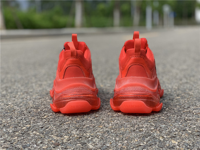 Balenciaga Air Cushion - Red Distressed Color（7-12 work day deliver）