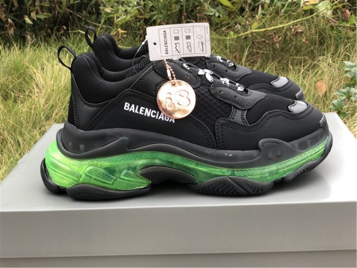 Balenciaga Dad Air Cushion Black and Green（7-12 work day deliver）