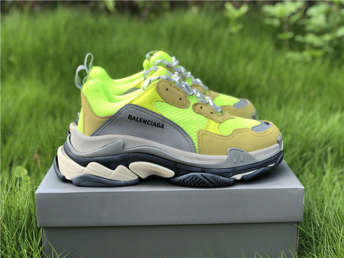 Balenciaga Dad Generation Fluorescent Green Dark Gray Color（7-12 work day deliver）