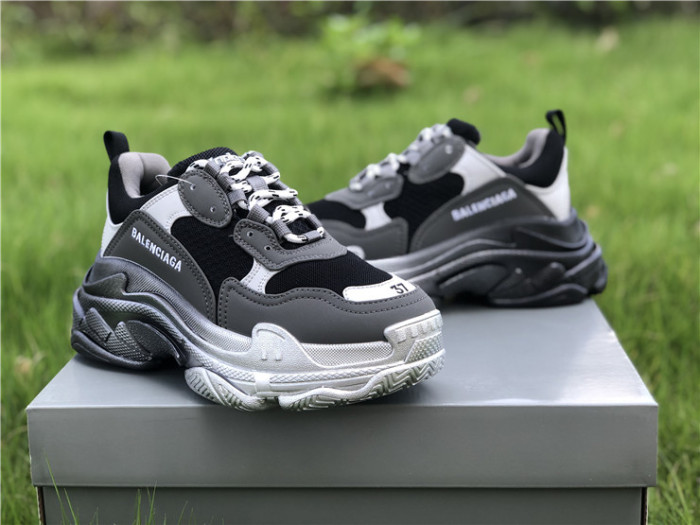 Balenciaga Papa Black Gray Silver（7-12 work day deliver）