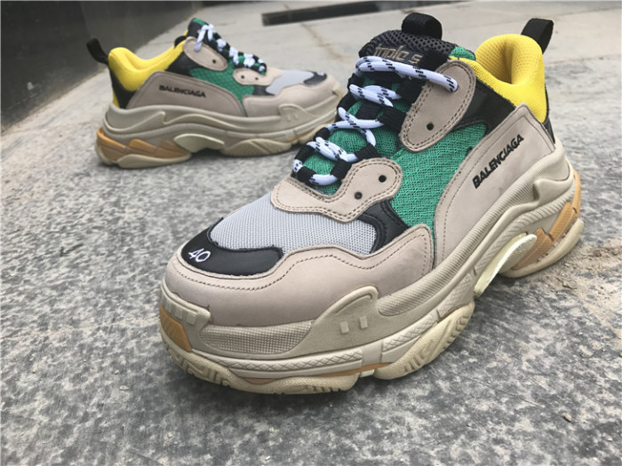 Balenciaga Triple S Yellow Green（7-12 work day deliver）