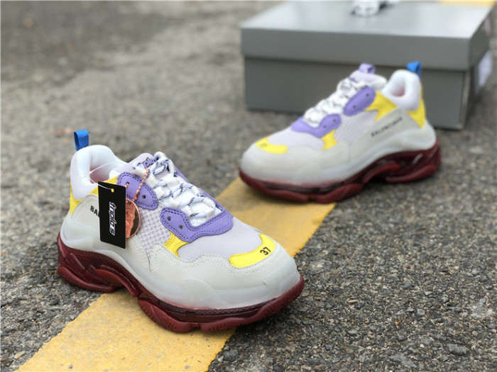 Balenciaga Air Cushion Daddy White and Purple（7-12 work day deliver）