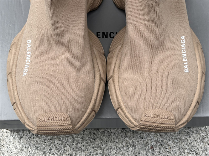 Balenciaga 10 3XL Beige Khaki Socks Shoes（7-12 work day deliver）