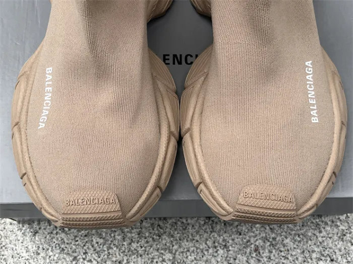 Balenciaga 10 3XL Beige Khaki Socks Shoes（7-12 work day deliver）
