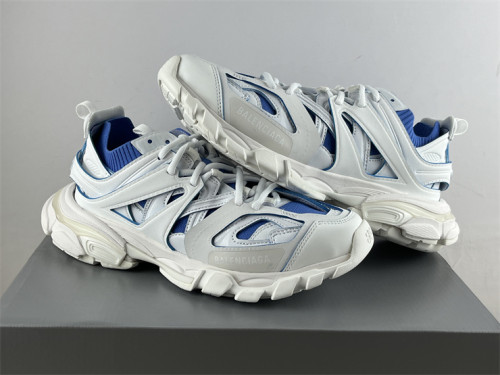 Balenciaga 3.0 Track Sock Nylon White Blue（7-12 work day deliver）