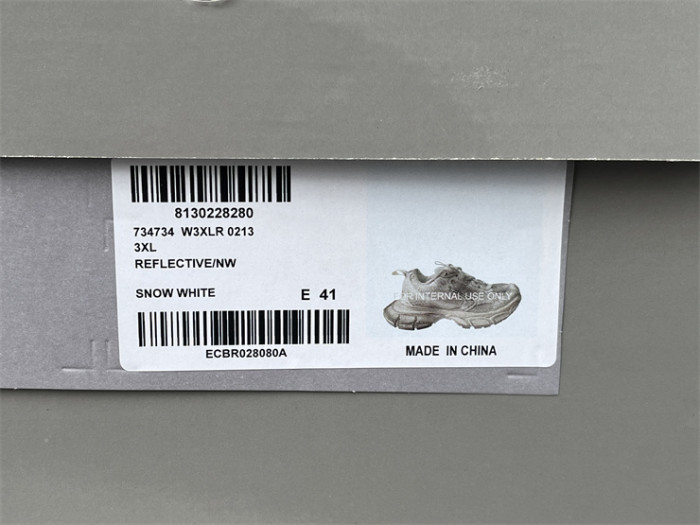 Balenciaga 10 3XL all white（7-12 work day deliver）
