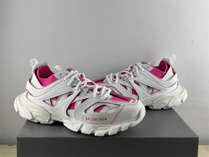 Balenciaga 3.0 Track Sock White Red Flyweave Nylon（7-12 work day deliver）