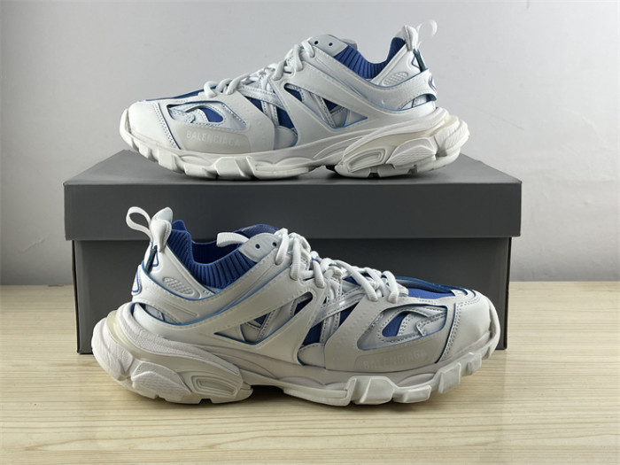 Balenciaga 3.0 Track Sock Nylon White Blue（7-12 work day deliver）