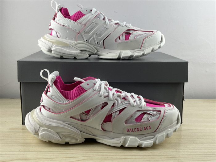 Balenciaga 3.0 Track Sock White Red Flyweave Nylon（7-12 work day deliver）