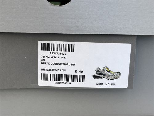 Balenciaga 10 3XL gray green yellow（7-12 work day deliver）