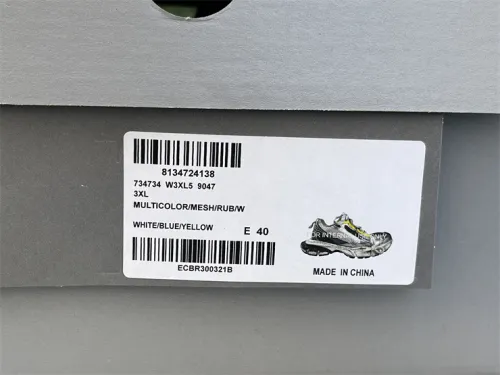 Balenciaga 10 3XL gray green yellow（7-12 work day deliver）