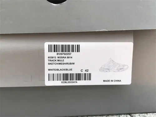 Balenciaga 3.0 New Track Mules Half Slippers Graffiti（7-12 work day deliver）