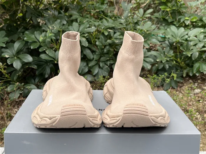 Balenciaga 10 3XL Beige Khaki Socks Shoes（7-12 work day deliver）
