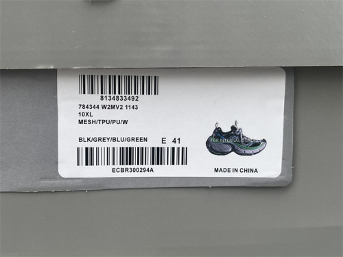 Balenciaga 10XL CARGO black gray green（7-12 work day deliver）