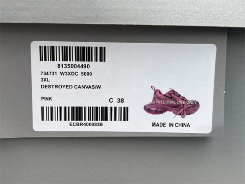 Balenciaga 10 3XL Fabric Pink（7-12 work day deliver）