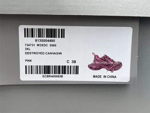 Balenciaga 10 3XL Fabric Pink（7-12 work day deliver）
