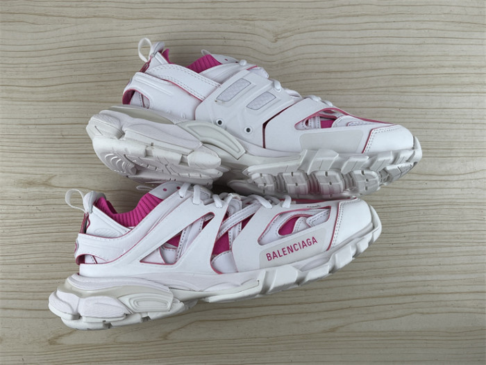 Balenciaga 3.0 Track Sock White Red Flyweave Nylon（7-12 work day deliver）
