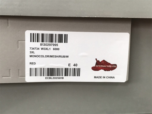 Balenciaga 10 3XL Red（7-12 work day deliver）