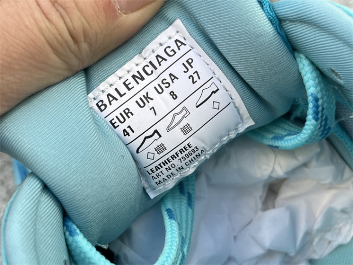 Balenciaga 10 3XL Fluorescent Blue（7-12 work day deliver）