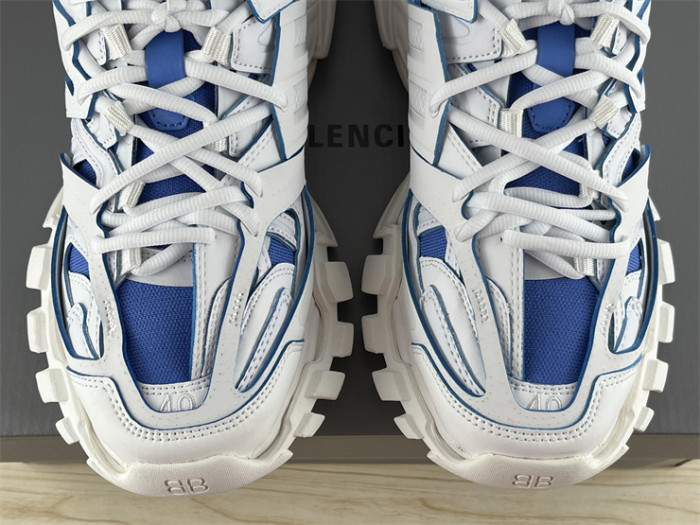 Balenciaga 3.0 Track Sock Nylon White Blue（7-12 work day deliver）