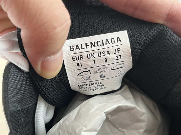Balenciaga 3.0 Track Sock Nylon White Black（7-12 work day deliver）