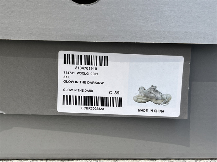 Balenciaga 10 3XL Luminous Color（7-12 work day deliver）