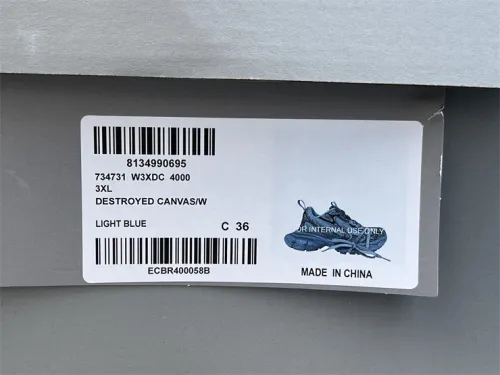 Balenciaga 10 3XL fabric lake blue（7-12 work day deliver）