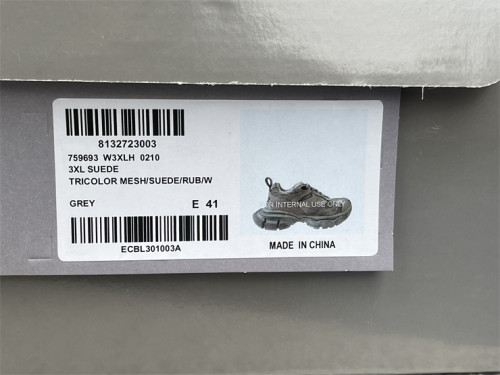 Balenciaga 10 3XL Grey（7-12 work day deliver）