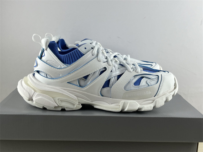 Balenciaga 3.0 Track Sock Nylon White Blue（7-12 work day deliver）