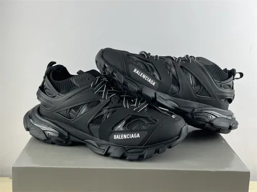 Balenciaga 3.0 Track Sock All Black White Black（7-12 work day deliver）