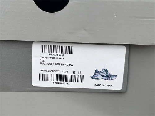 Balenciaga 10 3XL grey green（7-12 work day deliver）