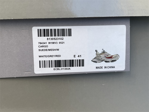 Balenciaga CARGO mesh round toe lace-up low top（7-12 work day deliver）