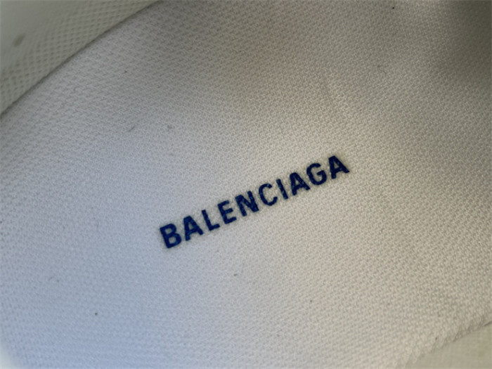 Balenciaga CARGO mesh round toe lace-up low top white, black and blue（7-12 work day deliver）