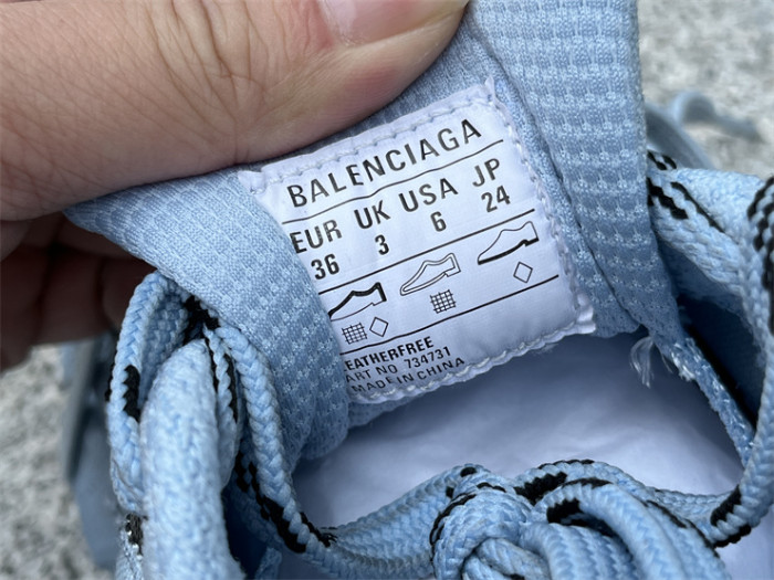 Balenciaga 10 3XL fabric lake blue（7-12 work day deliver）