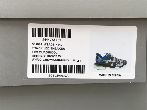 Balenciaga 3.0 Grey Blue LDE Light Shoes（7-12 work day deliver）