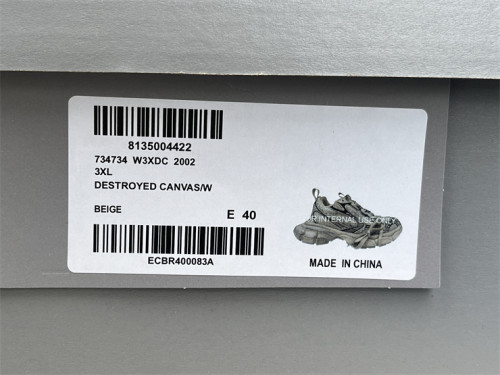 Balenciaga 10 3XL Fabric Beige Gray（7-12 work day deliver）