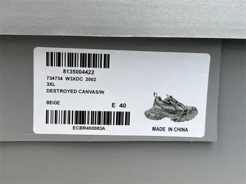 Balenciaga 10 3XL Fabric Beige Gray（7-12 work day deliver）