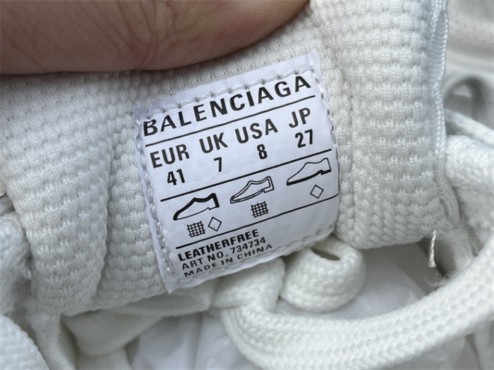 Balenciaga 10 3XL all white（7-12 work day deliver）