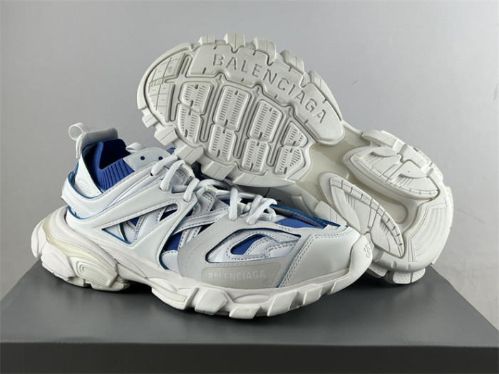 Balenciaga 3.0 Track Sock Nylon White Blue（7-12 work day deliver）