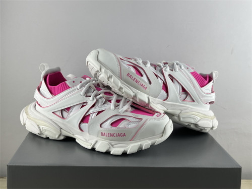 Balenciaga 3.0 Track Sock White Red Flyweave Nylon（7-12 work day deliver）
