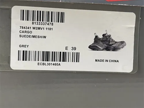 Balenciaga CARGO mesh round toe lace-up low top（7-12 work day deliver）